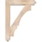 Ekena Millwork Balboa Arts and Crafts Smooth Bracket w/ Offset Brace, Douglas Fir, 7 1/2"W x 36"D x 48"H BKT0806X36X48BOA03SDF - alternate 2
